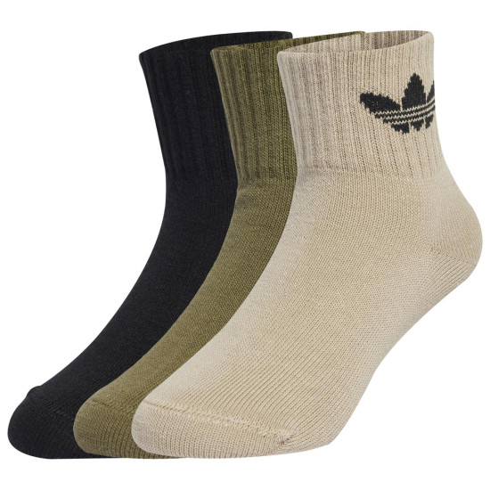 Adidas Παιδικές κάλτσες Mid Ankle Socks 3 pairs